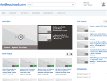 Tablet Screenshot of andhracloud.com